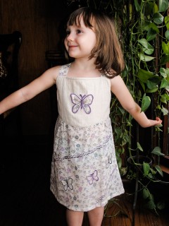 Butterfly Baby Dress